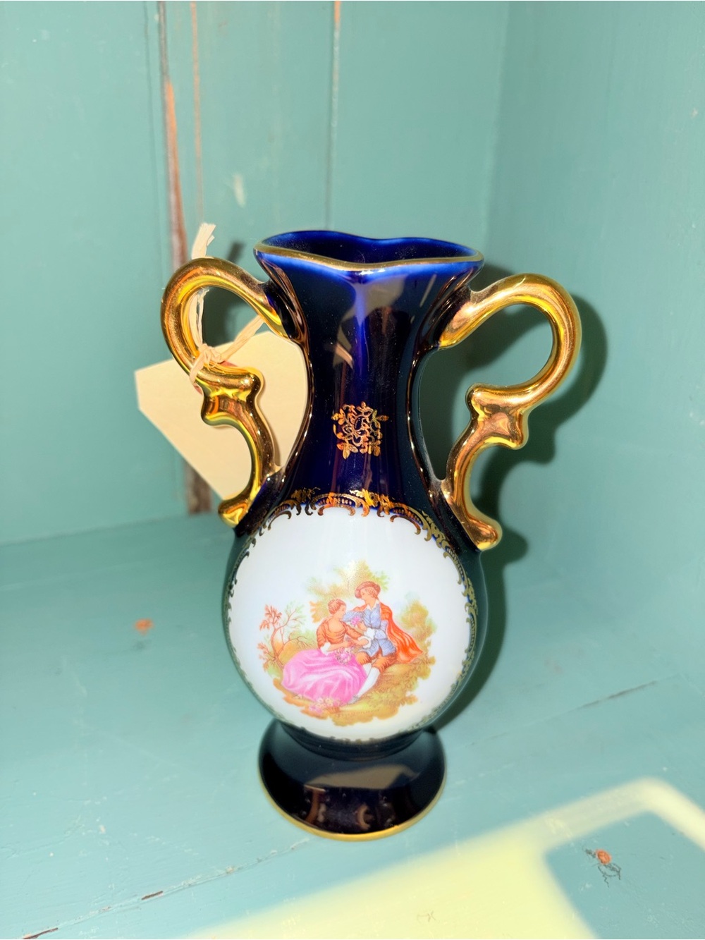 French Limoges Vase
